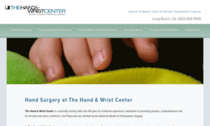 Handwristcenter.com thumbnail