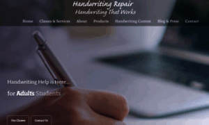 Handwritingrepair.info thumbnail