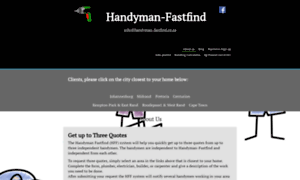 Handyman-fastfind.co.za thumbnail