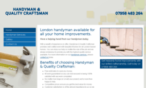 Handymancraftsmanlondon.co.uk thumbnail