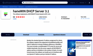 Hanewin-dhcp-server.software.informer.com thumbnail