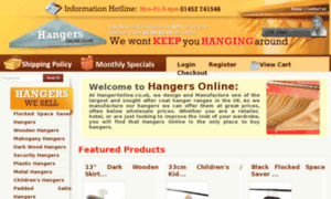 Hangersonline.co.uk thumbnail