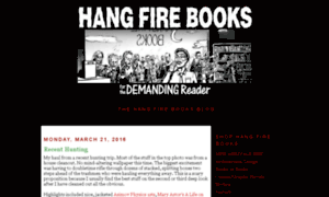 Hangfirebooks.blogspot.com thumbnail