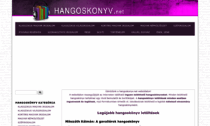 Hangoskonyv.net thumbnail