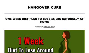 Hangover-cure.co.uk thumbnail