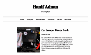 Hanifadnan.com thumbnail