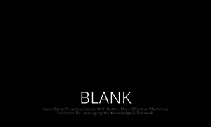 Hankblank.com thumbnail