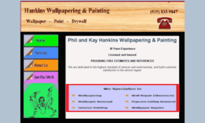 Hankinswallpapering.com thumbnail