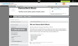 Hanna-bech-music-hamilton.hamiltondirect.info thumbnail