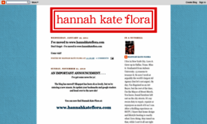 Hannahkateflora.blogspot.com thumbnail