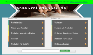 Hansel-rolladenbau.de thumbnail
