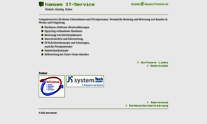 Hansen-it-service.de thumbnail