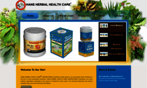 Hansherbalhealthcare.com thumbnail