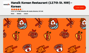 Hansikkoreanrestaurant.com thumbnail