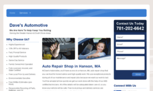 Hansonautomotiverepair.com thumbnail