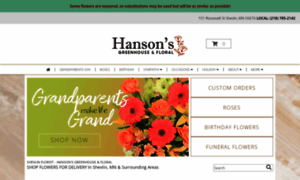 Hansonsgreenhouseandfloral.com thumbnail