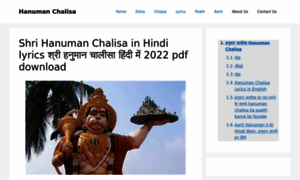 Hanuman-chalisa.in thumbnail
