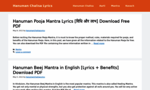 Hanumanchalisalyrics.net thumbnail