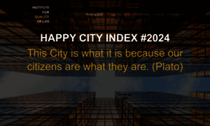 Happy-city-index.com thumbnail