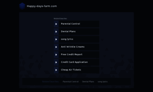 Happy-days-farm.com thumbnail