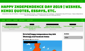 Happy-independence-day-quotes-2019.blogspot.com thumbnail