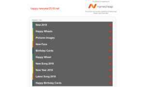 Happy-newyear2018.net thumbnail