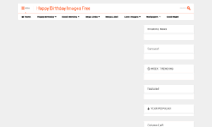 Happybirthdayimagesfree.com thumbnail