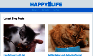 Happycatslife.com thumbnail