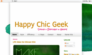 Happychicgeek.blogspot.com thumbnail