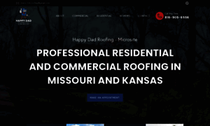 Happydadroofing.com thumbnail