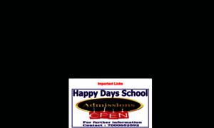Happydaysschool.org thumbnail