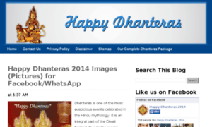 Happydhanteras2014.com thumbnail