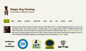 Happydogtraining.info thumbnail