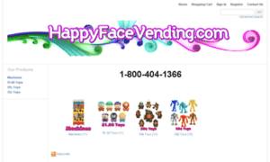 Happyfacevending.com thumbnail