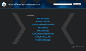 Happyfathersday-messages.com thumbnail