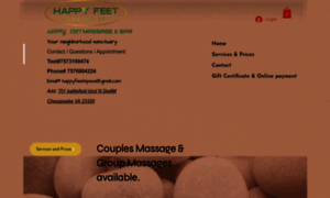 Happyfeetmassagespa.com thumbnail