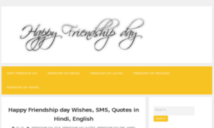 Happyfriendshipday.org.in thumbnail