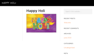 Happyholi.in thumbnail