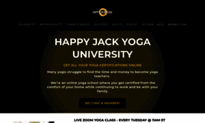 Happyjackyoga.com thumbnail