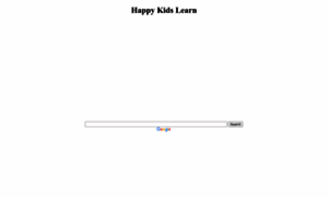 Happykidslearn.com thumbnail