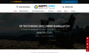 Happylivingmedicalsales.com thumbnail