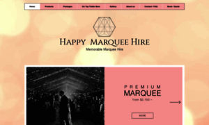 Happymarqueehire.com.au thumbnail