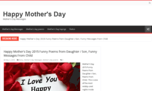 Happymothersday2015messages.com thumbnail