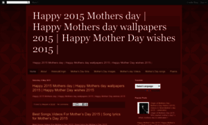 Happymothersday2015sms.blogspot.in thumbnail