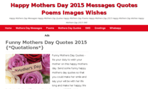 Happymothersdaymessages.org thumbnail