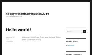 Happymothersdayquotes2016.org thumbnail