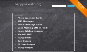 Happynavratri.org thumbnail