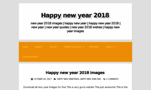 Happynewyear2018images.net thumbnail