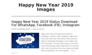 Happynewyear2019images.com thumbnail