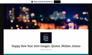 Happynewyear2019imagesonline.wordpress.com thumbnail